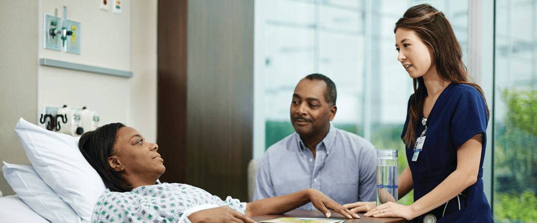 doctor with patient